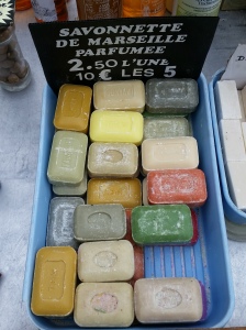 French Market: Many soaps